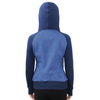 女性のアスレチックランニングパーカーダブルジッパーヘッドスウェットシャツジャケット